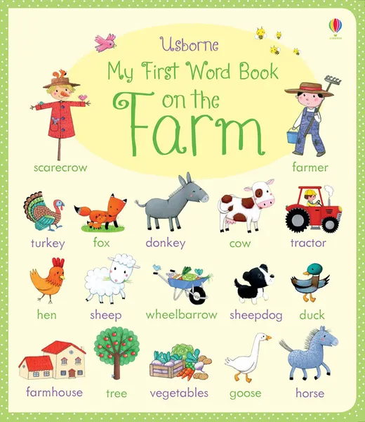 Обложка книги My First Word Book: On the Farm, Felicity Brooks