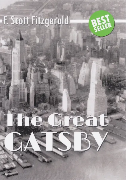 Обложка книги The Great Gatsby, F. Scott Fitzgerald