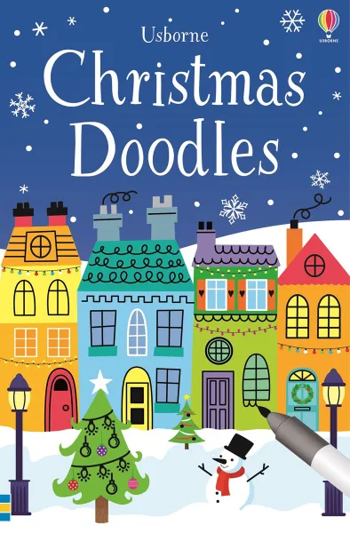 Обложка книги Christmas doodles, Fiona Watt