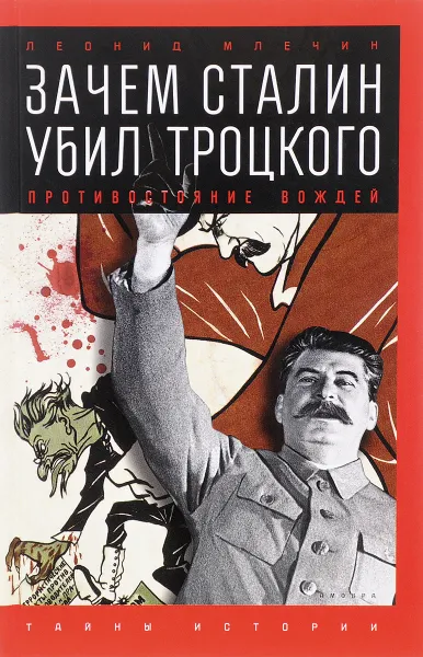 Обложка книги Зачем Сталин убил Троцкого. Противостояние вождей, Леонид Млечин