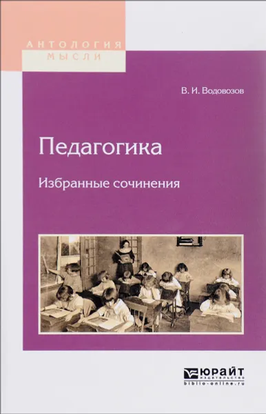 Обложка книги Педагогика. Избранные сочинения, В. И. Водовозов
