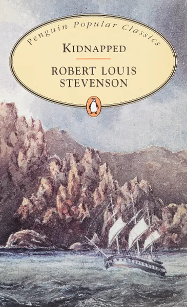 Обложка книги Kidnapped, Robert Louis Stevenson