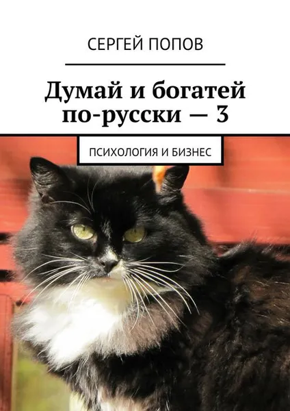 Обложка книги Думай и богатей по-русски — 3. Психология и бизнес, Попов Сергей Николаевич