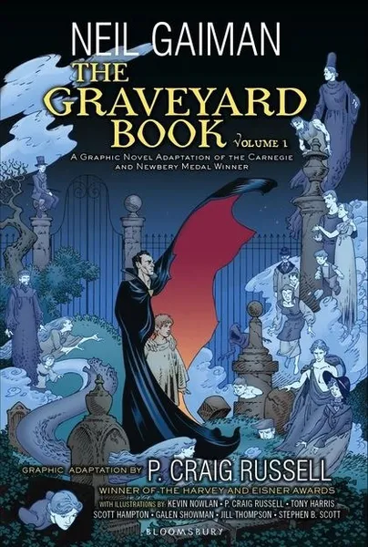 Обложка книги The Graveyard Book Graphic Novel: Part 1, Neil Gaiman