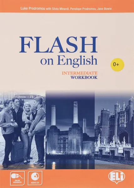 Обложка книги Flash on English: Intermediate Workbook (+ CD), Bowie Jane