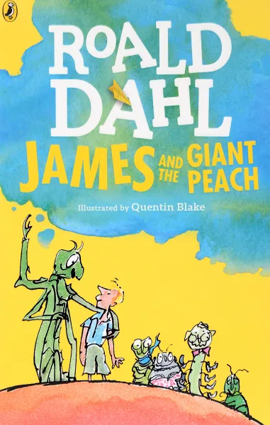 Обложка книги James and the Giant Peach, Даль Роалд
