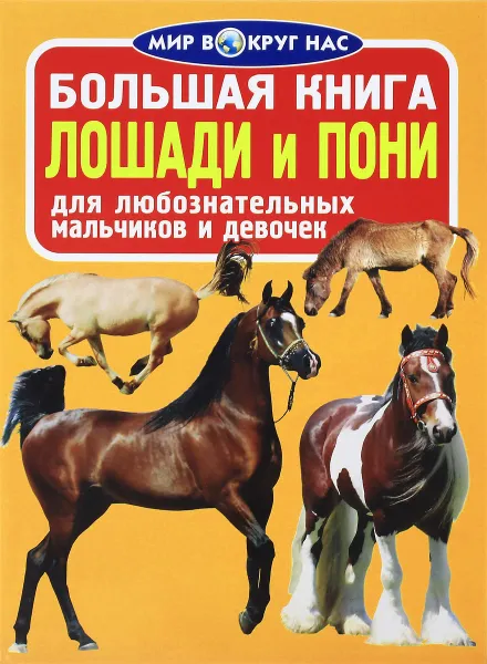 Обложка книги Лошади и пони, О. В. Завязкин