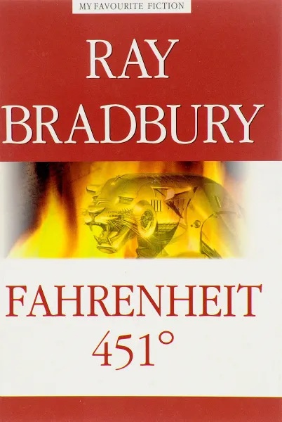 Обложка книги Fahrenheit 451°, Ray Bradbury