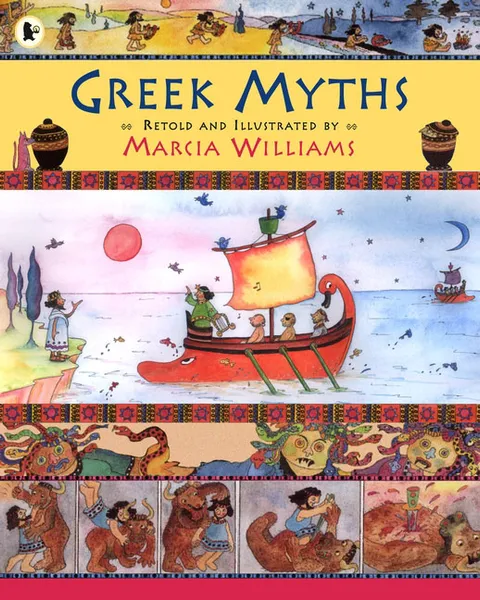 Обложка книги Greek Myths, Marcia Williams