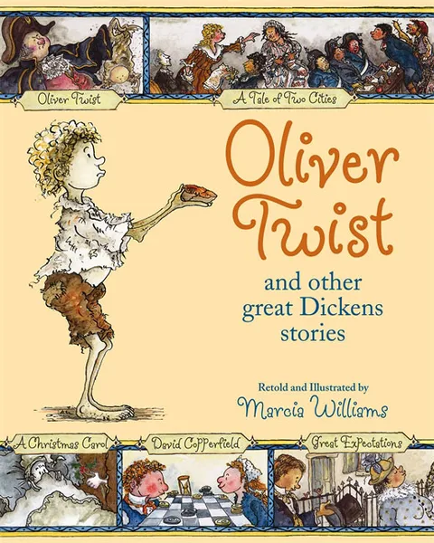 Обложка книги Oliver Twist and Other Great Dickens Stories, Marcia Williams