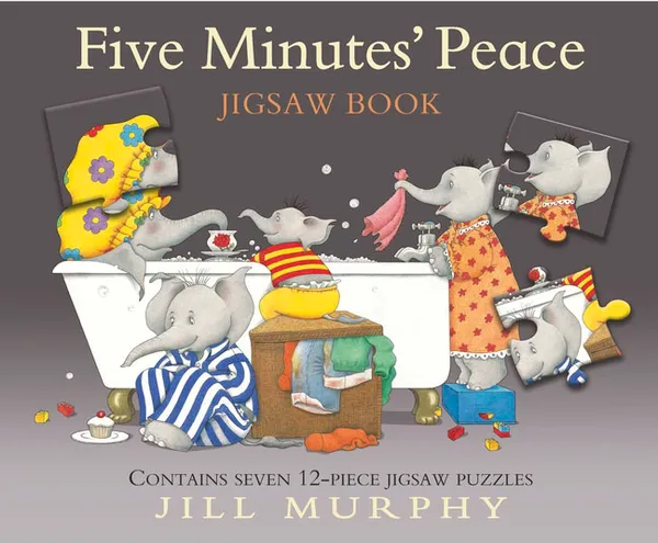 Обложка книги Five Minutes' Peace, Jill Murphy