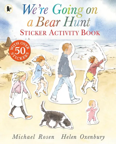 Обложка книги We're Going on a Bear Hunt: Sticker Activity Book, Michael Rosen