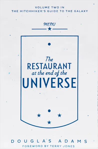Обложка книги The Restaurant at the End of the Universe, Адамс Дуглас Ноэль