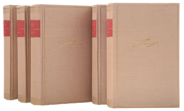 Обложка книги Goethe. Werke in Funf Banden (комплект из 5 книг), Goethe