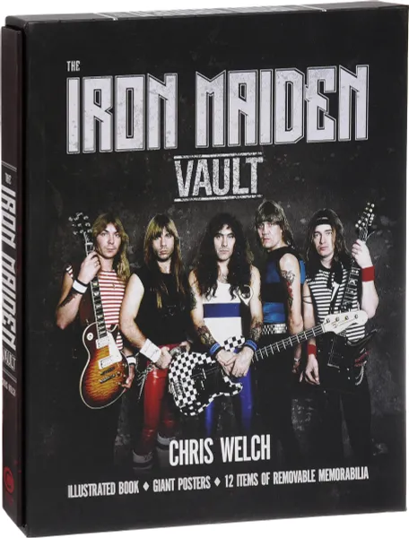 Обложка книги The Iron Maiden Vault, Chris Welch