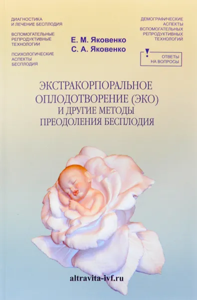 Обложка книги Экстракорпоральное оплодотворение (ЭКО) и другие методы преодоления бесплодия, Е. М. Яковенко, С. А. Яковенко