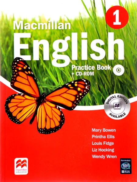 Обложка книги English: Practice Book: Level 1 (+ CD-ROM), Mary Bowen, Liz Hocking, Wendy Wren, Printha Ellis, Louis Fidge