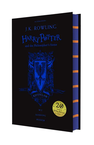 Обложка книги Harry Potter and the Philosopher's Stone - Ravenclaw Edition, J. K. Rowling