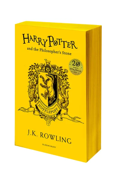 Обложка книги Harry Potter and the Philosopher's Stone - Hufflepuff Edition, J. K. Rowling