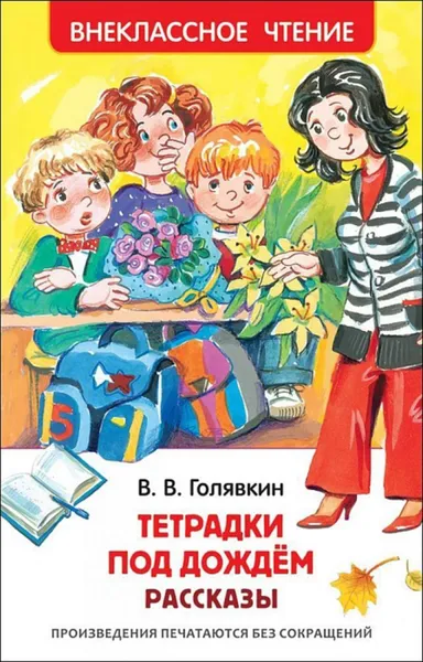 Обложка книги Тетрадки под дождём, Голявкин Виктор Владимирович