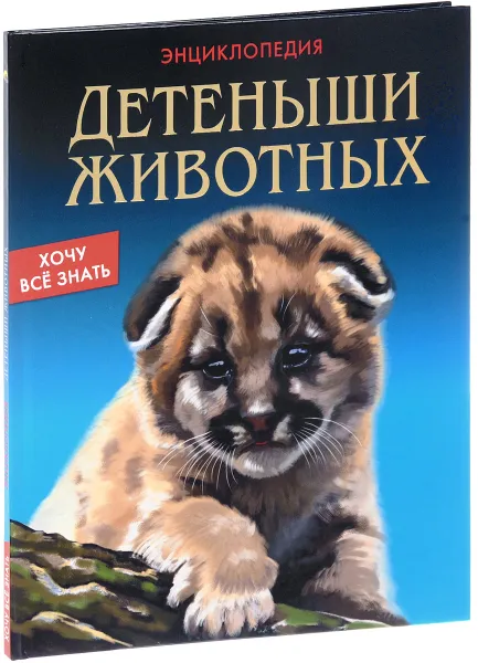 Обложка книги Детеныши животных, Леся Калугина