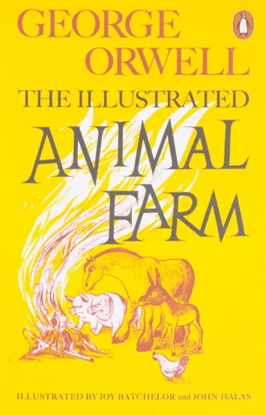 Обложка книги Animal Farm, George Orwell