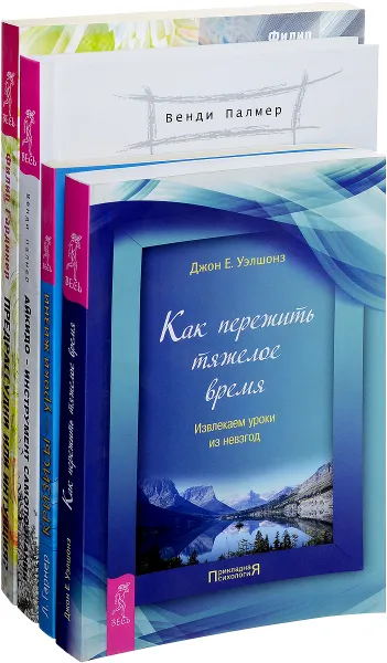 Обложка книги Айкидо - инструмент самопознания. Кризисы - уроки жизни. Предрассудки или интуиция? Как пережить тяжелое время (комплект из 4 книг), Венди Палмер, Лесли Гарнер, Филип Гардинер, Джон Е. Уэлшонз