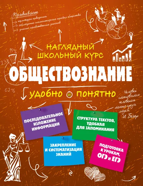 Обложка книги Обществознание, С. М. Гришкевич