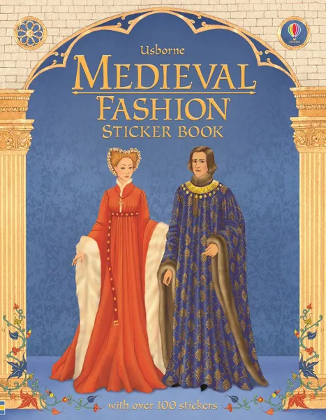 Обложка книги Medieval Fashion Sticker Book, Laura Cowan