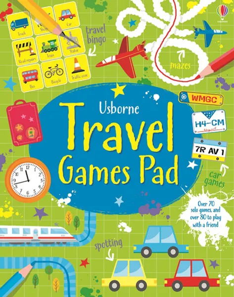 Обложка книги Travel Games Pad, Robson Kirsteen, Смит Сэм