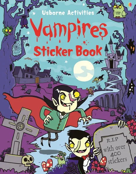 Обложка книги Vampires Sticker book, Kirsteen Robson