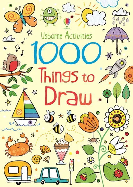 Обложка книги 1000 Things to Draw, Kirsteen Robson