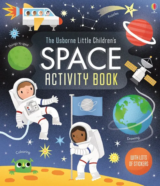 Обложка книги Little Children's Space Activity Book, Rebecca Gilpin