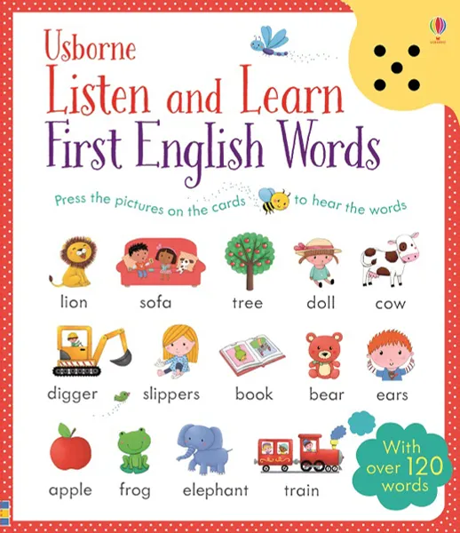 Обложка книги Listen and Learn First English Words, Sam Taplin