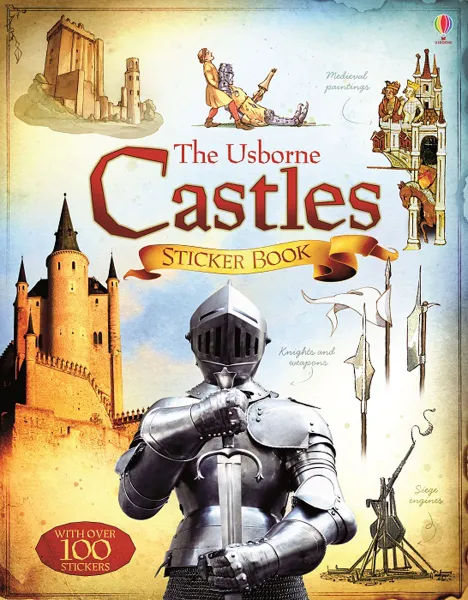 Обложка книги Castles Sticker Book, Abigail Wheatley, Rachel Firth