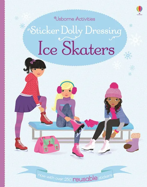 Обложка книги Sticker Dolly Dressing: Ice Skaters, Уотт Фиона