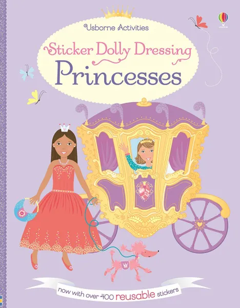 Обложка книги Princesses (Sticker Dolly Dressing), Уотт Фиона