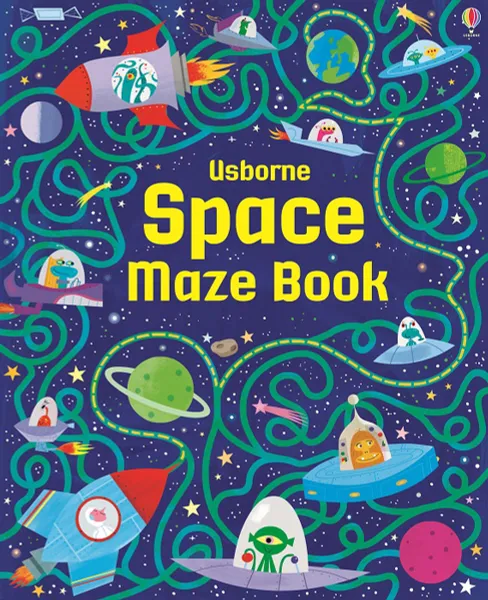 Обложка книги Space Maze Book, Kirsteen Robson