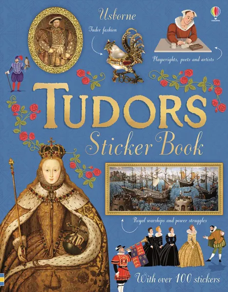 Обложка книги Tudors Sticker Book, Emily Bone