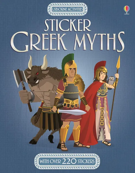 Обложка книги Sticker Greek Myths, Lisa Jane Gillespie