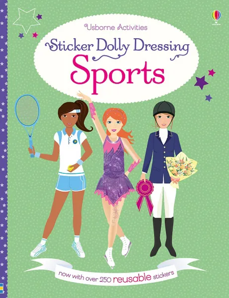 Обложка книги Sticker Dolly Dressing: Sports, Уотт Фиона