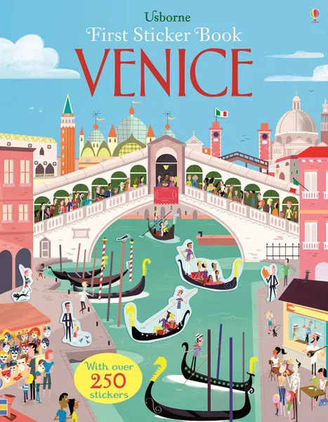 Обложка книги First Sticker Book Venice, James Maclaine