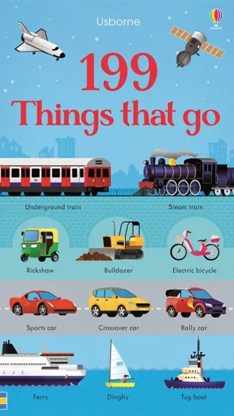 Обложка книги 199 Things that Go, Jessica Greenwell