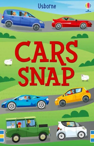 Обложка книги Usborne Cars Snap, Уотт Фиона