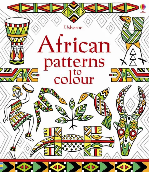 Обложка книги African Patterns to Colour, Рид Струан