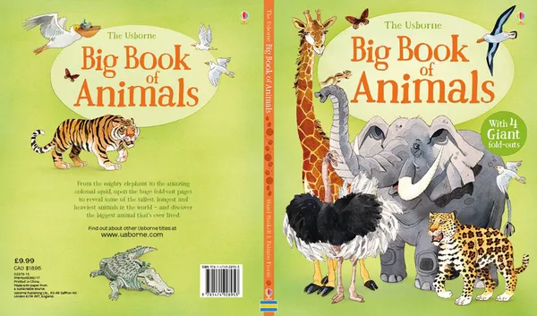 Обложка книги Big Book of Animals, Hazel Maskell