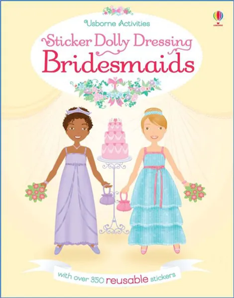 Обложка книги Sticker Dollly Dressing Bridesmaids, Bowman, Lucy