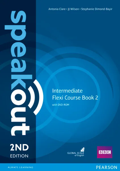 Обложка книги Speakout Intermediate Flexi Course: Book 2 (+ DVD-ROM), Antonia Clare, J. J. Wilson