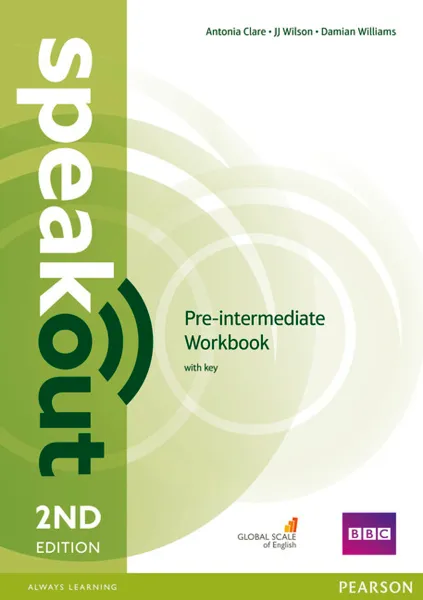 Обложка книги Speakout Pre-Intermediate Workbook with Key (2Ed), Antonia Clare, J. J. Wilson