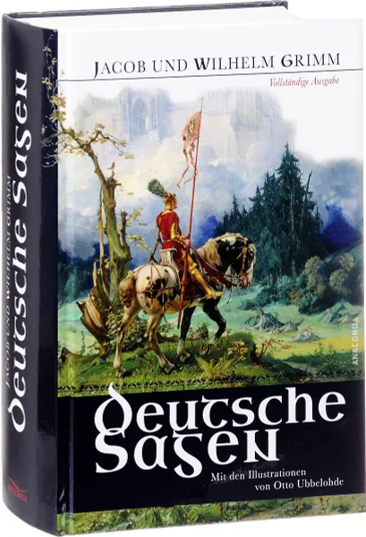 Обложка книги Deutsche Sagen, Гримм Вильгельм, Гримм Якоб